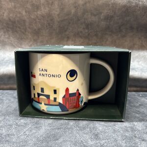 Starbucks You Are Here Collection San Antonio Series 14oz Coffee Tea Mug 2014